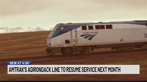 Amtrak Adirondack Line to resume by April